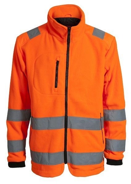 ELKA Visible Xtreme Zipp-In Fleece Farbe: Warnorange Größe: XL, 150014R030.XL