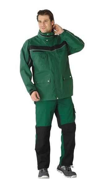 Planam Plaline Allwetterjacke, grün/schwarz, Größe M, 2575048