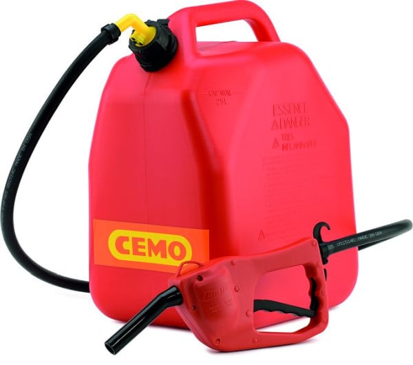 Cemo Benzinkanister 25 l, Maße: 36 x 24 x 43 cm, Gewicht: 2,1 kg, 11367